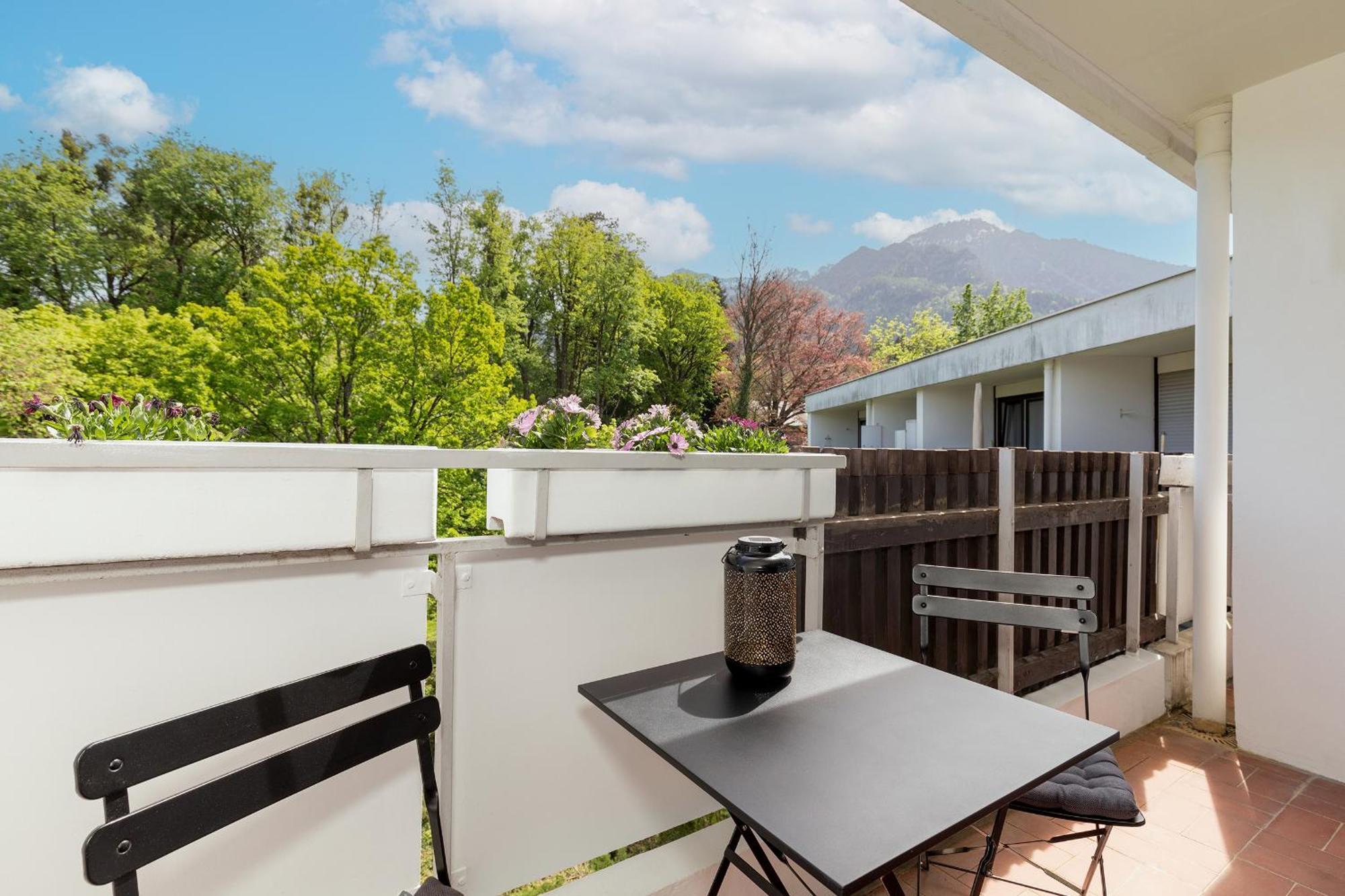 Apartment Weitblick - 7. Stock バートライヘンハル エクステリア 写真